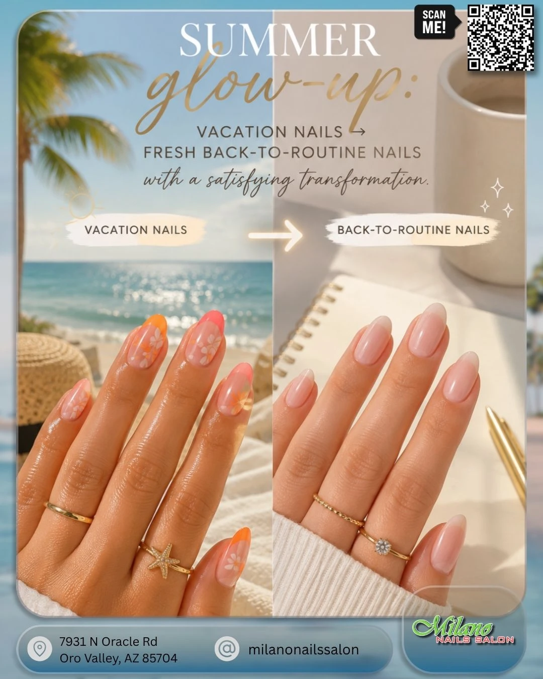 Milano Nails Salon Oro Valley, AZ 85704